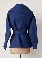 Manteau court bleu COMPAÑIA FANTASTICA pour femme seconde vue