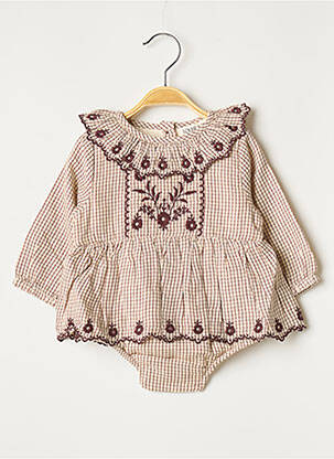 Robe courte beige LOUISE MISHA pour fille