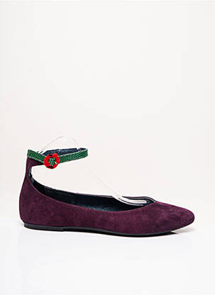 Ballerines violet EBARRITO pour femme