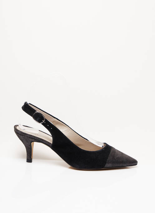 Sandales/Nu pieds noir PERLATO pour femme