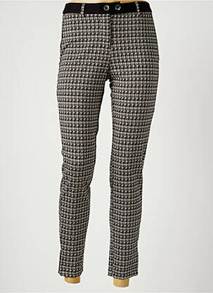 Pantalon chino stretch taille normale noir LOLA ESPELETA femme