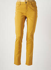 Pantalon droit jaune LOLA ESPELETA pour femme seconde vue