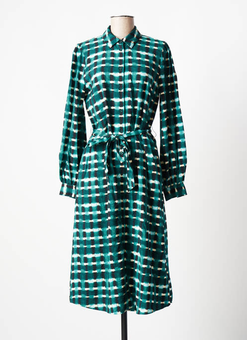 Robe mi-longue vert B.YOUNG pour femme