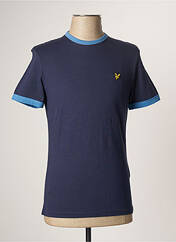 T-shirt bleu LYLE & SCOTT pour garçon seconde vue