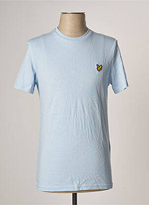 T-shirt bleu LYLE & SCOTT pour homme