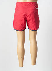 Short de bain rouge KULTE pour homme seconde vue