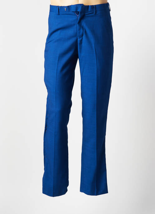 Pantalon droit bleu HARRY BROWN pour homme