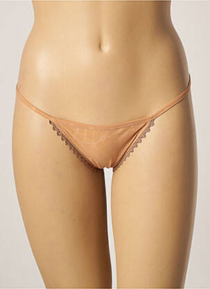 String effet matière satinée chair ANTINEA femme