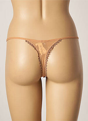 String effet matière satinée chair ANTINEA femme
