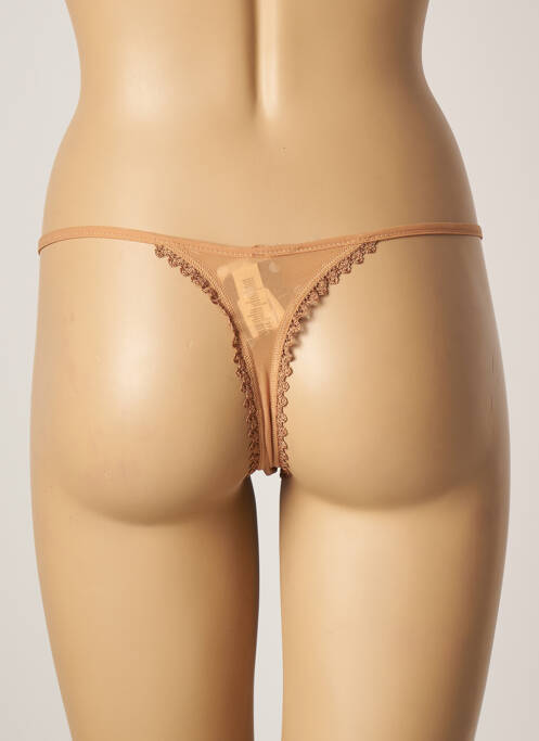 String effet matière satinée chair ANTINEA femme