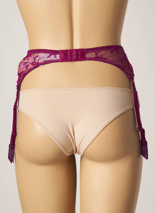 Guêpière/Porte-jarretelle violet LISE CHARMEL pour femme