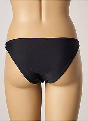 Culotte tissage satiné noir JOLIDON femme