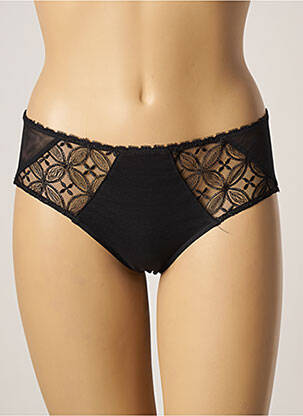 Shorty effet matière satinée noir ANTINEA femme