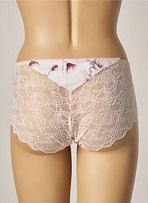 Shorty effet matière satinée rose FANTASIE femme