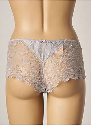 Shorty broderie dentelle de calais gris LISE CHARMEL femme