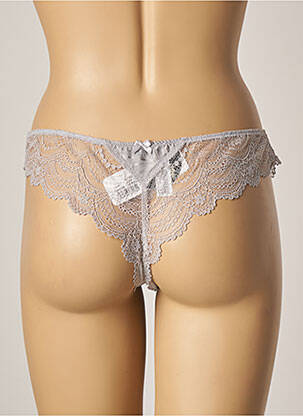 Culotte broderie dentelle de calais gris LISE CHARMEL femme