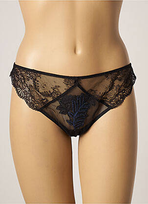 Shorty tissage dentelle noir LISE CHARMEL femme