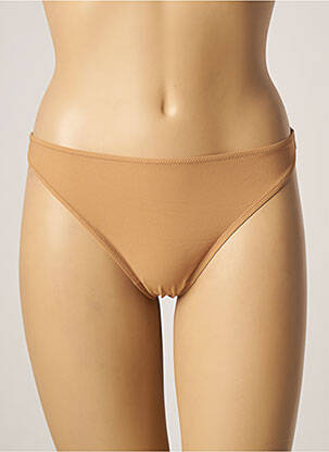 Tanga stretch beige ANTIGEL femme