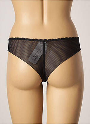 Culotte tissage tulle noir ANTINEA femme