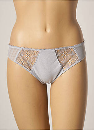 Culotte tissage tulle gris ANTINEA femme