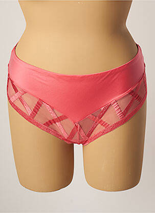 Shorty broderie rose LOUISA BRACQ femme
