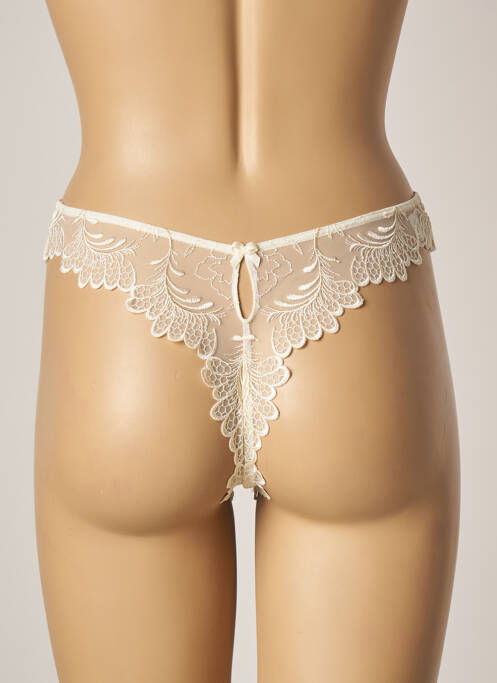 Tanga beige EPRISE BY LISE CHARMEL pour femme