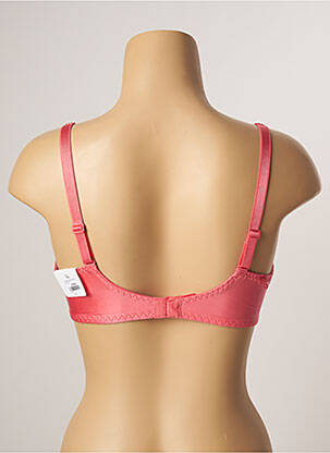 Soutien-gorge effet matière satinée haut soutien-gorge moulé rose LOUISA BRACQ femme