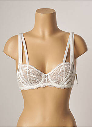 Soutien-gorge légère et transparente haut soutien-gorge emboitant blanc AUBADE femme