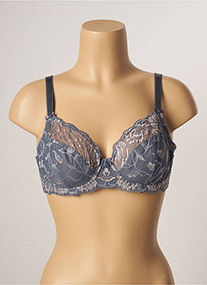Soutien-gorge légère et transparente haut soutien-gorge emboitant gris #127344 femme