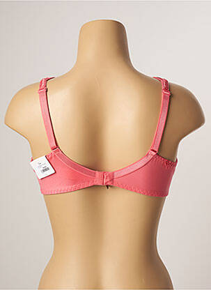 Soutien-gorge broderie haut soutien-gorge emboitant rose LOUISA BRACQ femme