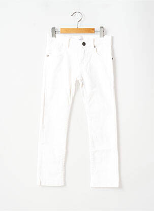 Jeans coupe slim blanc MARESE pour fille