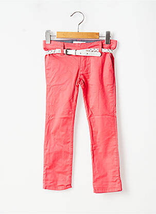 Pantalon chino rouge MARESE pour fille