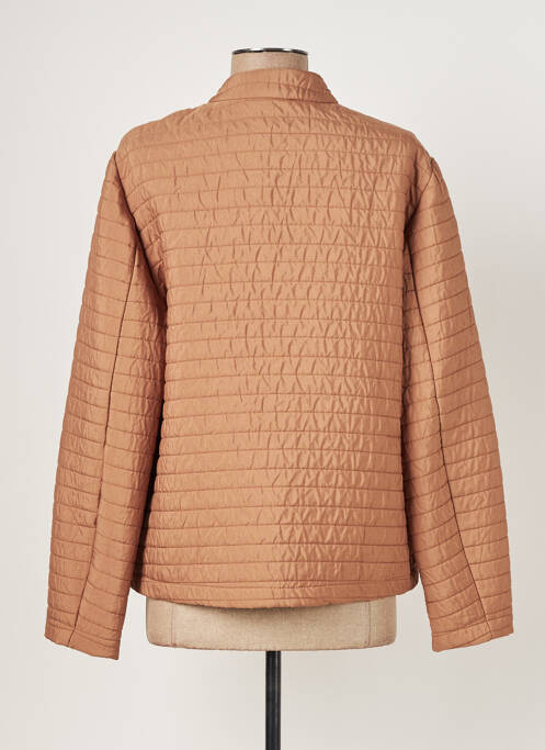 Doudoune marron FRANK WALDER pour femme