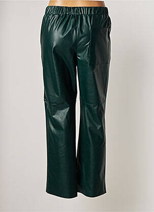 Pantalon large poches taille normale vert EMA BLUE'S femme