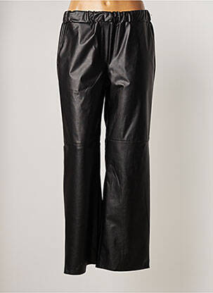 Pantalon large poches taille normale noir EMA BLUE'S femme