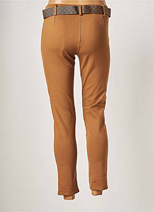 Pantalon 7/8 stretch taille normale marron VOGUE femme