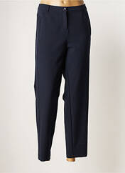 Pantalon droit bleu FRANK WALDER pour femme seconde vue