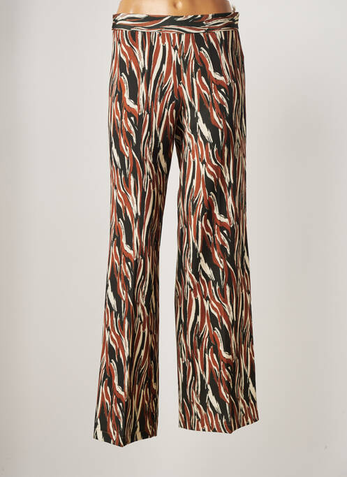 Pantalon flare marron EMA BLUE'S pour femme