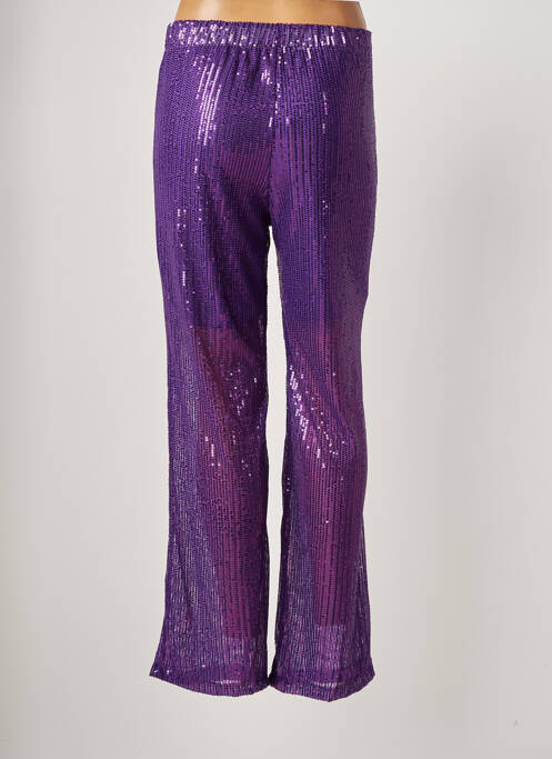 Pantalon large violet MY LILI pour femme