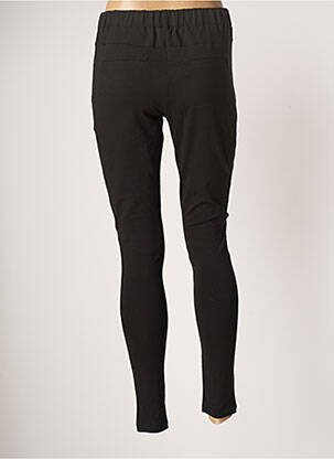 Pantalon chino taille normale taille normale noir KAFFE femme