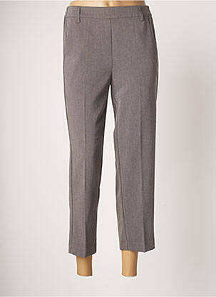 Pantalon 7/8 gris KAFFE pour femme