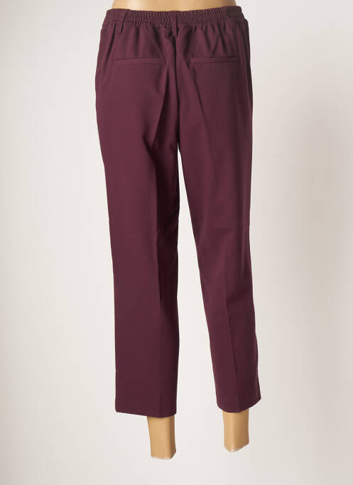 Pantalon 7/8 violet KAFFE pour femme