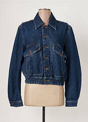 Veste en jean bleu DIESEL pour femme seconde vue