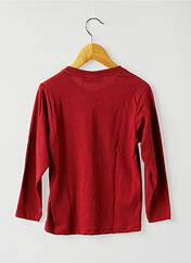 T-shirt rouge KAPORAL pour garçon seconde vue