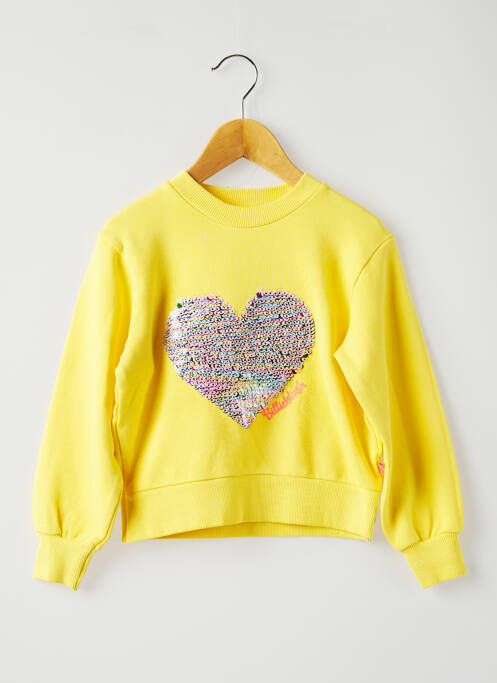 Sweat-shirt jaune BILLIEBLUSH pour fille