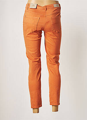 Pantalon slim stretch taille normale orange COPENHAGEN femme