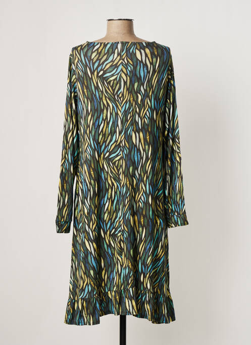 Robe mi-longue vert AN II VITO pour femme