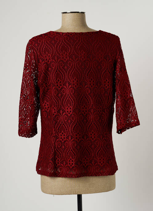 Top rouge ANNE KELLY pour femme
