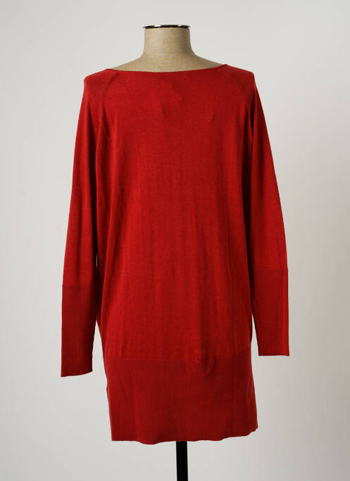 Tunique manches longues marron SANDWICH pour femme