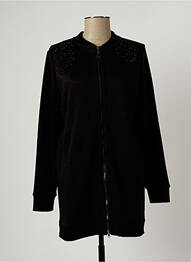 Veste casual manches longues noir DEHA femme